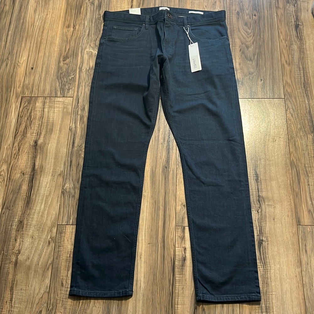 ESPRIT Men's Slim Zip Fly Jeans 38x34